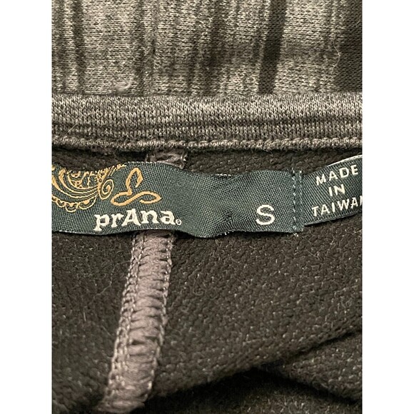 PrAna Open Sweater Jacket Top Size S Long Dolman Sleeve Striped Green EUC B13 - Picture 5 of 5